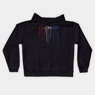 Drippy Cincinnati Kids Hoodie